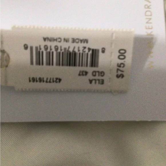 Kendra Scott Elle glass drop earrings. NWT~ signature bag & box! - Picture 4 of 4